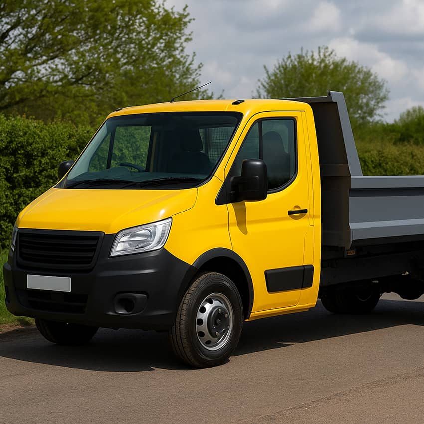 Tipper Van Hire vehicle hire